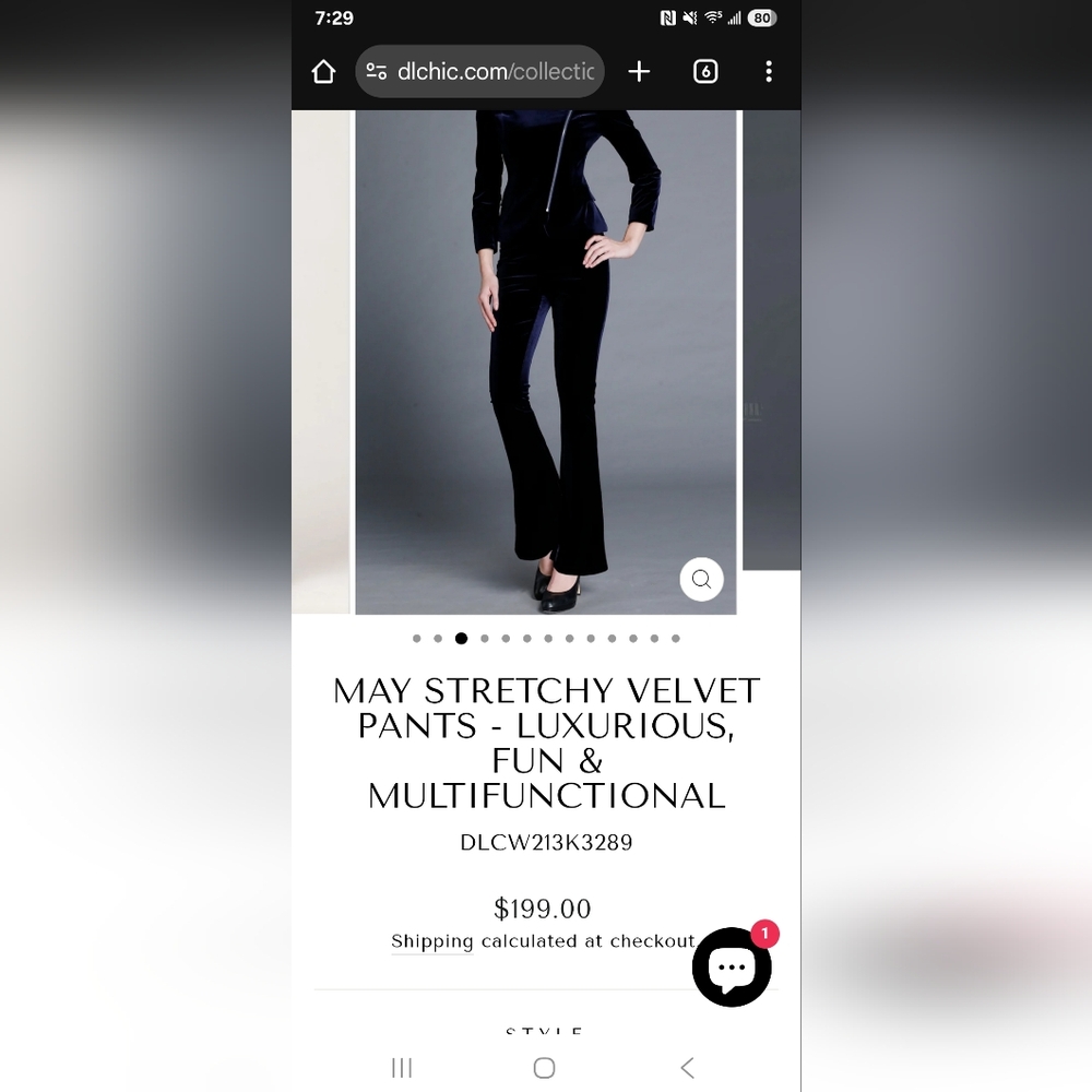 May Stretchy Velvet Pants - Luxurious, Fun & Multifunctional